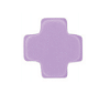 SIGNATURE CROSS SMALL GOLD PATTERN 2MM BEAD BRACELET - PURPLE