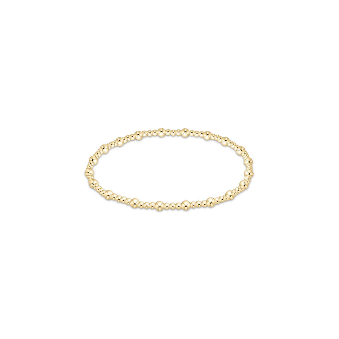 SINCERITY GOLD 3MM BRACELET