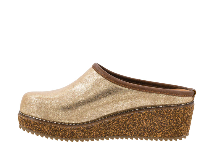 GOLD WASH METALLIC BETTER HALF WEDGE