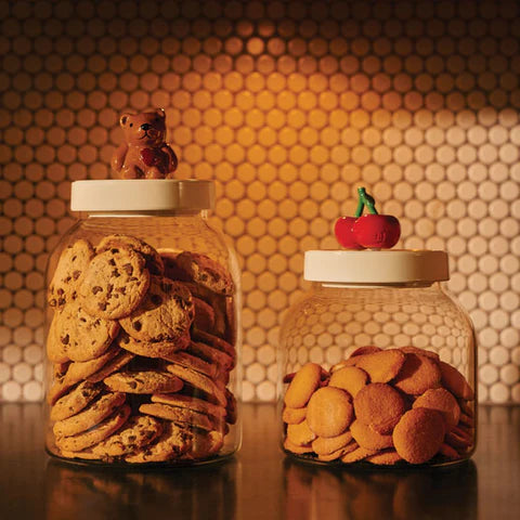Nora Fleming Super Canister with Top mini-compatible Nora Fleming serveware for entertaining | Walker Boutique