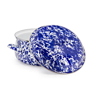 MARTIN/LANGSTON: COBALT SWIRL DUTCH OVEN