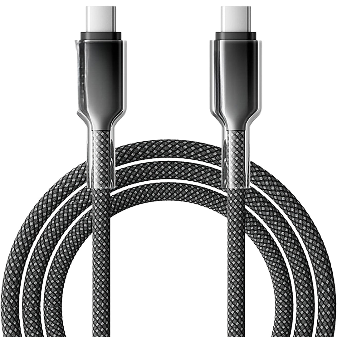 10FT BLACK USB-C TO USB-C 60W FAST CHARGING CABLE