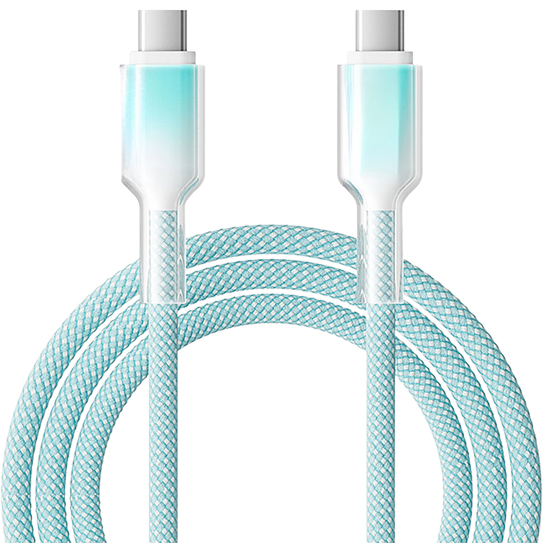 10FT BLUE USB-C TO USB-C 60W FAST CHARGING CABLE