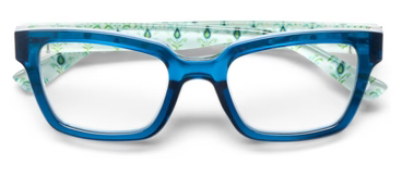 SIREN - DEEP BLUE/ROSEMARY WHITE READING GLASSES