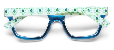 SIREN - DEEP BLUE/ROSEMARY WHITE READING GLASSES