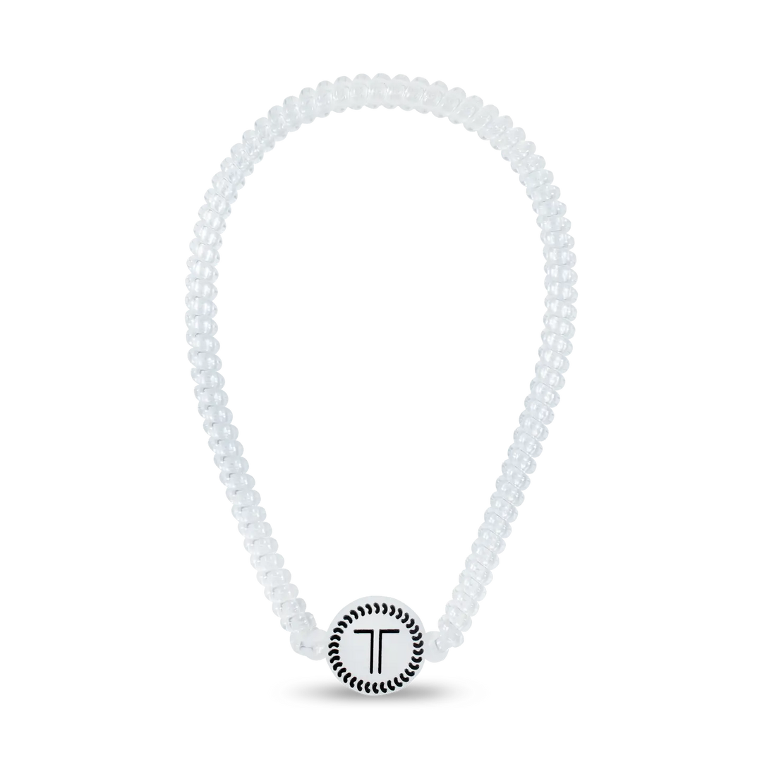 TELETIES crystal clear headband transparent hair accessory flexible no slip lightweight headband