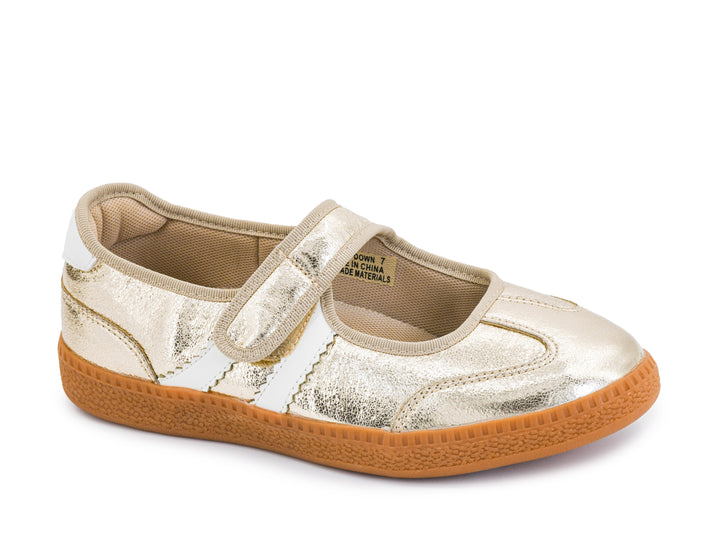 GOLD CALM DOWN MARY JANE SNEAKER