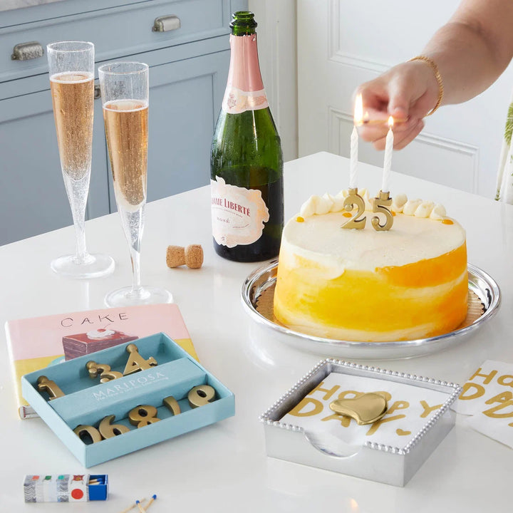 NUMBER CANDLE HOLDER SET