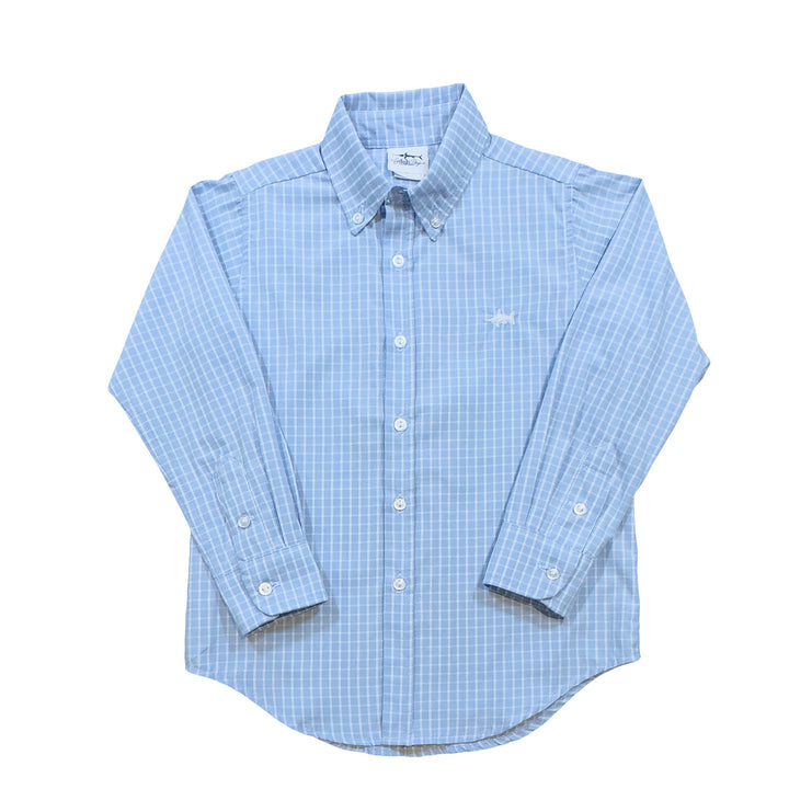 BLUE POINT PLAID CARTER OXFORD DRESS SHIRT