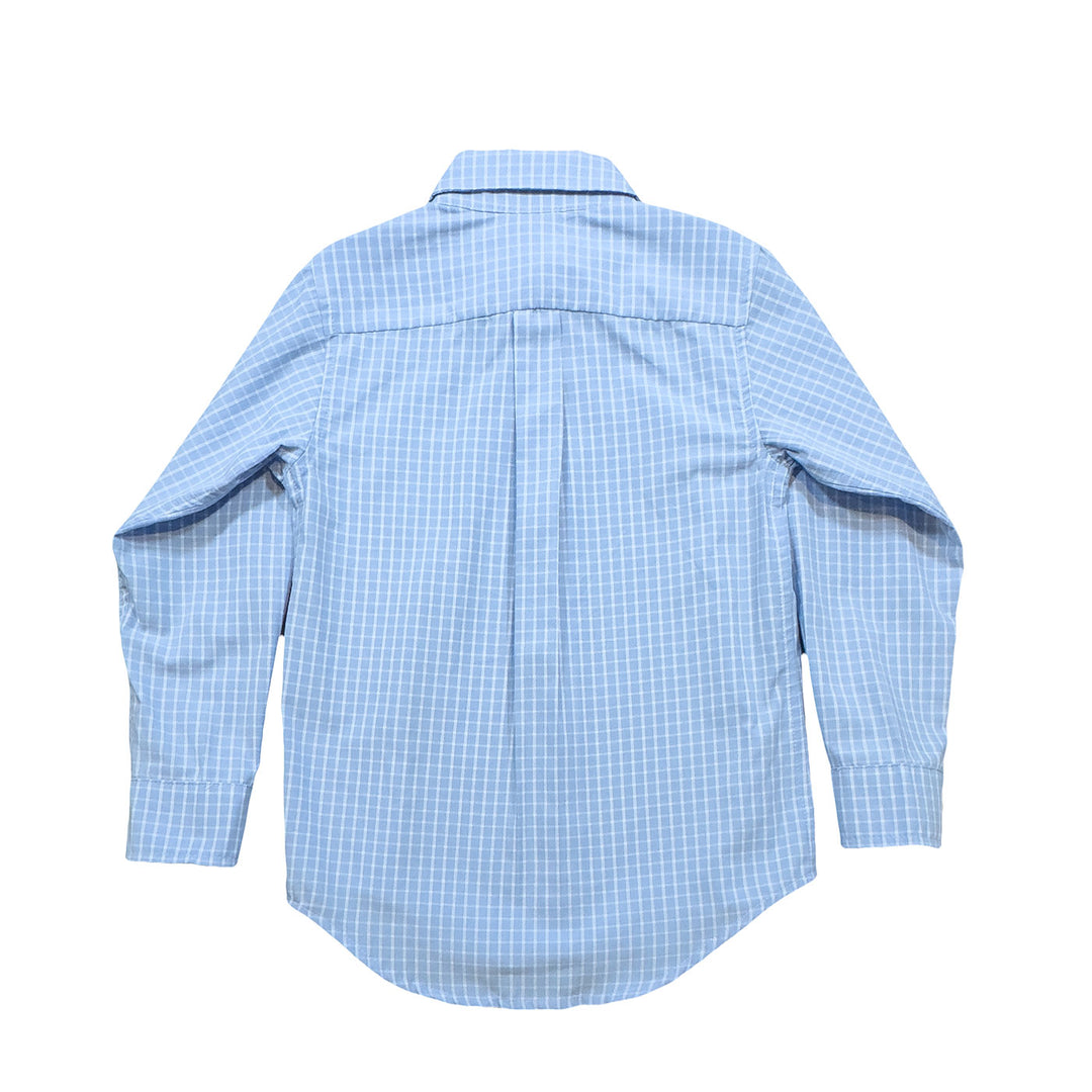 BLUE POINT PLAID CARTER OXFORD DRESS SHIRT