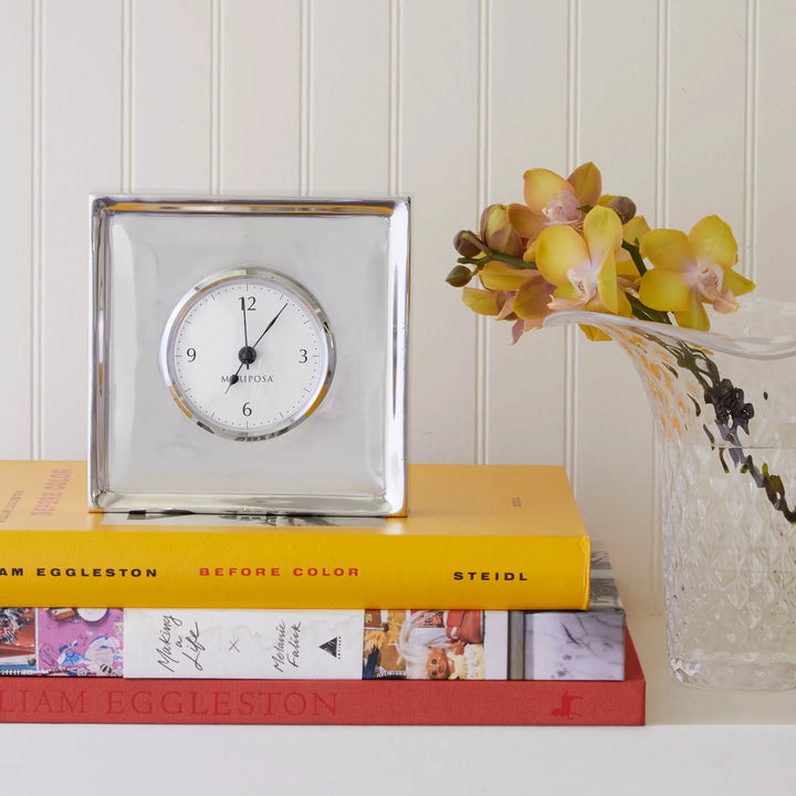 SIGNATURE ENGRAVABLE SQUARE CLOCK