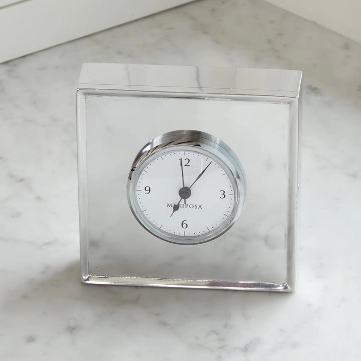 SIGNATURE ENGRAVABLE SQUARE CLOCK