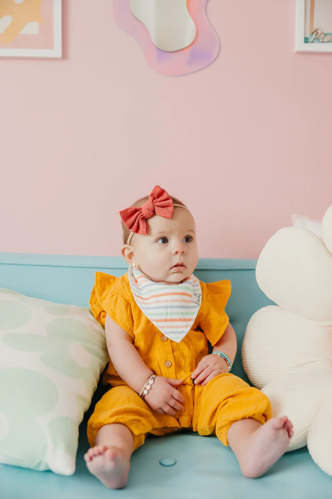 CHEERY BANDANA BIB