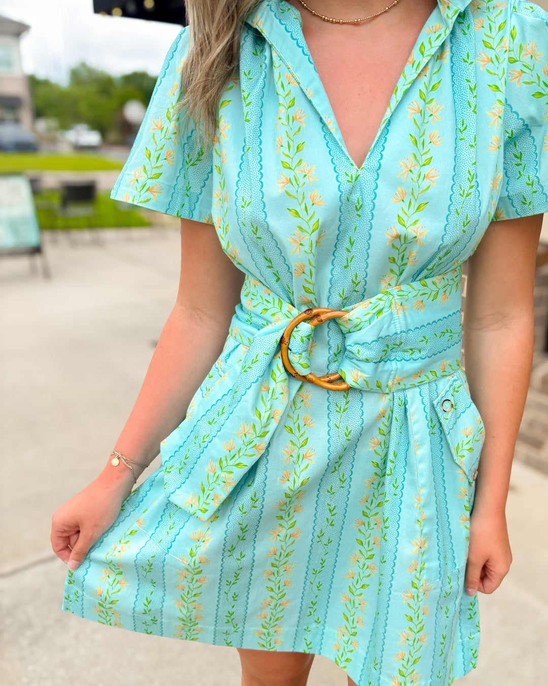 HOLLY SHAE: BROOKE DRESS | HONEYSUCKLE STRIPE