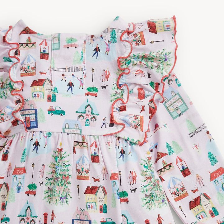 WINTER VILLAGE MODAL DRESS & LEGGING SET