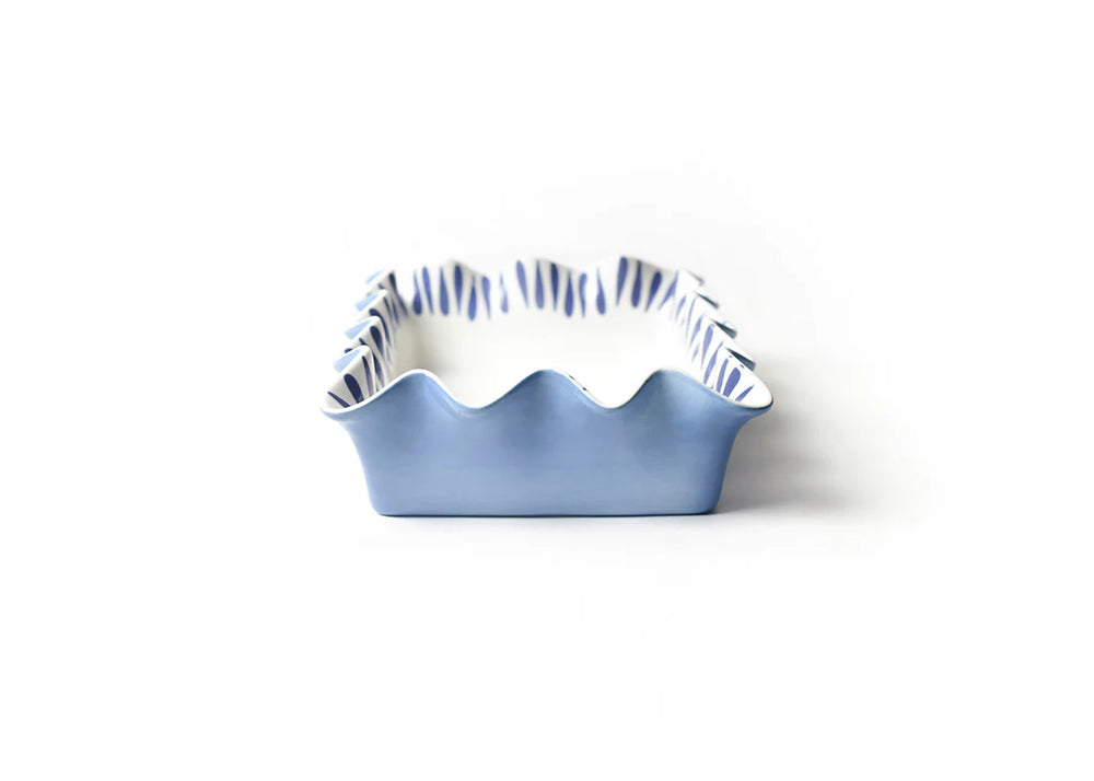 side view of casserole dish