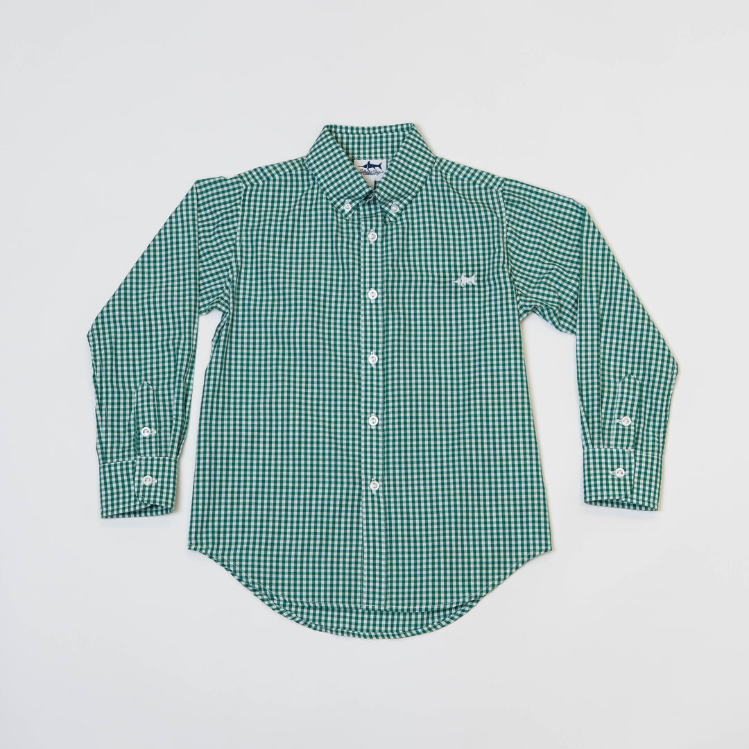 Green Check Carter Oxford Shirt