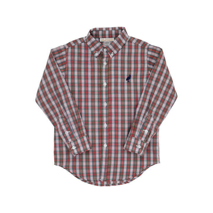 MERRITT PARK PLAID DEAN'S LIST DRESS SHIRT