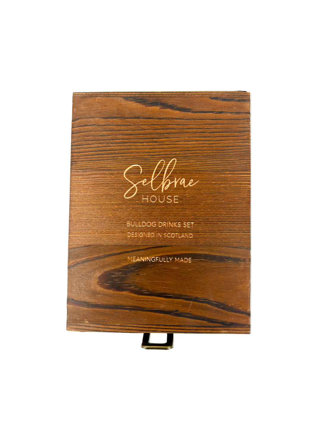 Bulldog Glass Drinks Set – Clear Glass Drinkware with Bulldog Design for Game Day | Walker Boutique