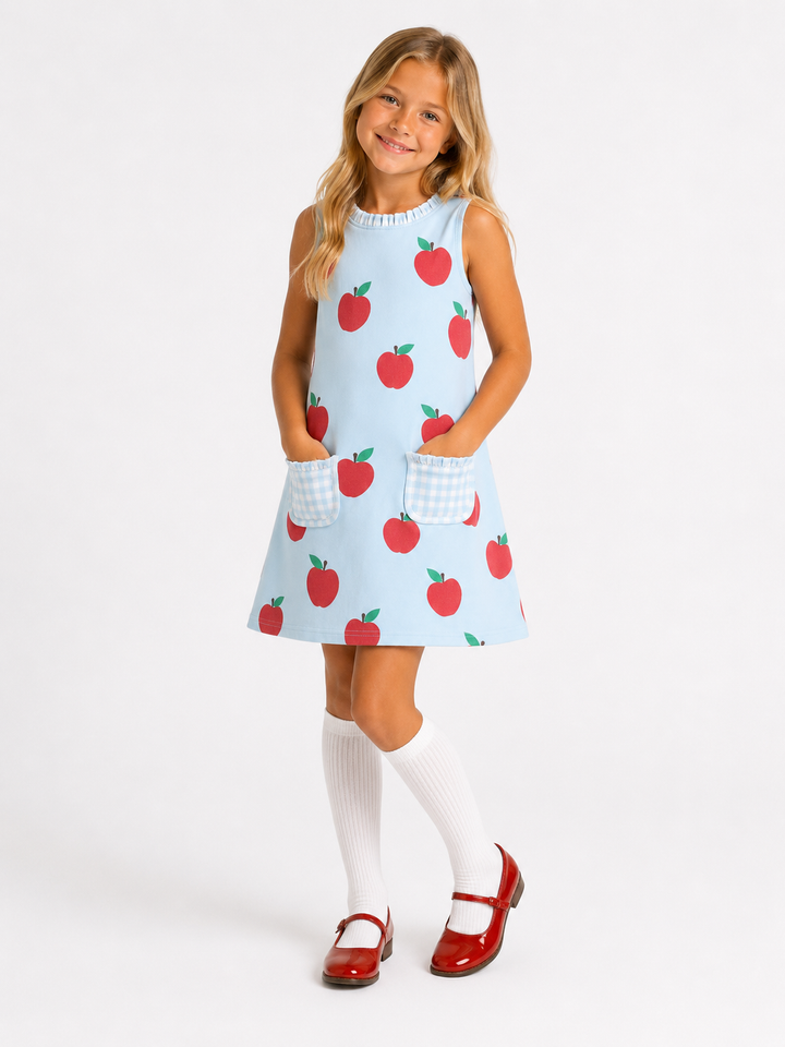 APPLE POCKET DRESS