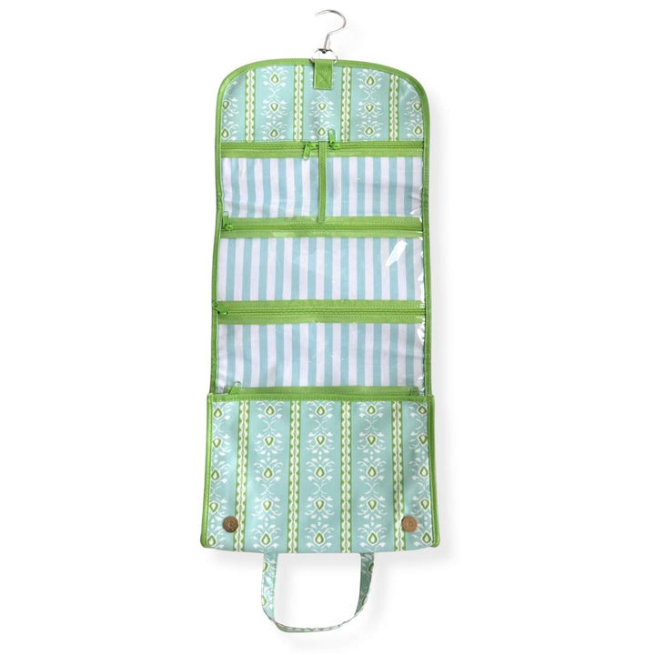 ROSEMARY STRIPE BLUE HANGING TRAVEL CASE