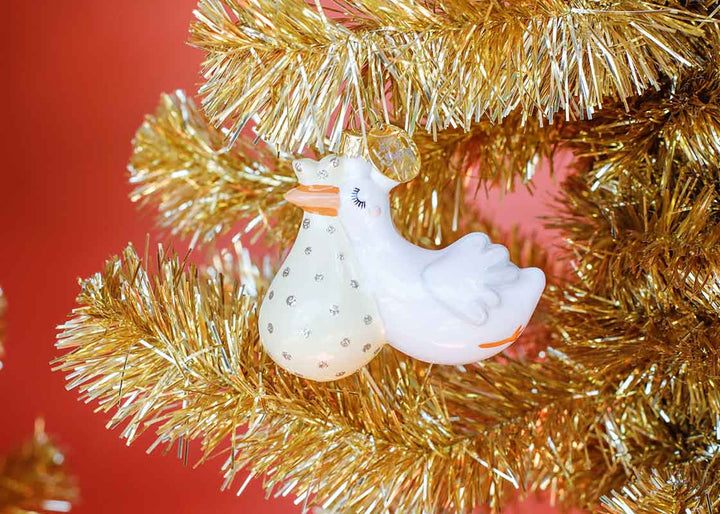 FLYING STORK SHAPED ORNAMENT