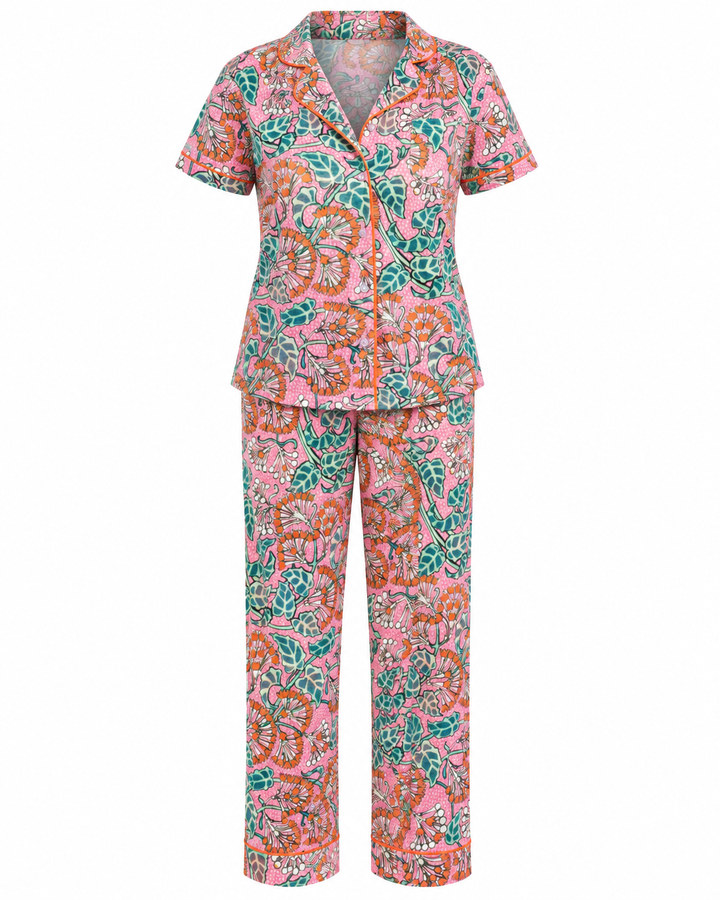 Joanna Short Sleeve &amp; Pants Pajama Set
