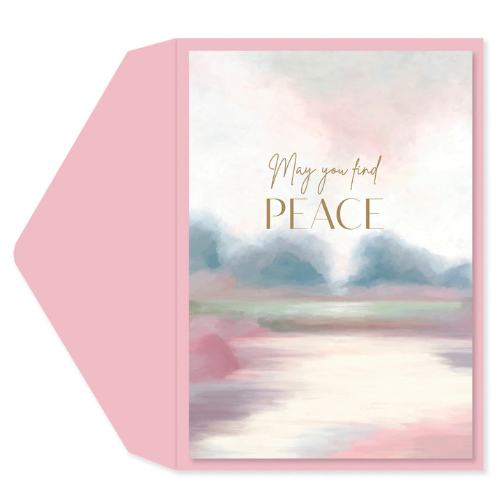 WATERCOLOR PEACE SYMPATHY CARD