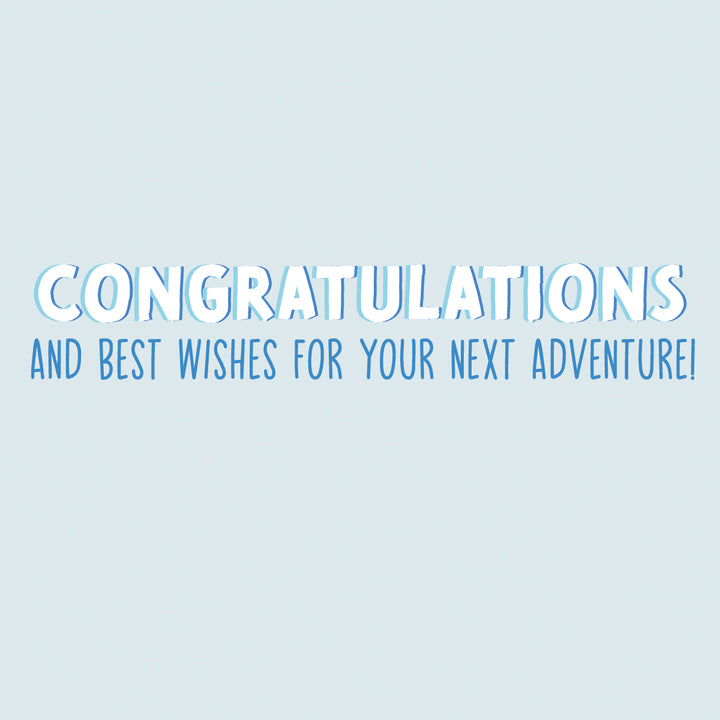 BANNERS CONGRATULATIONS GREETING CARD