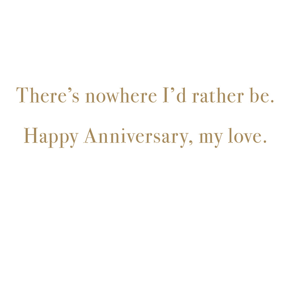 HAPPY PLACE HEARTS ANNIVERSARY CARD