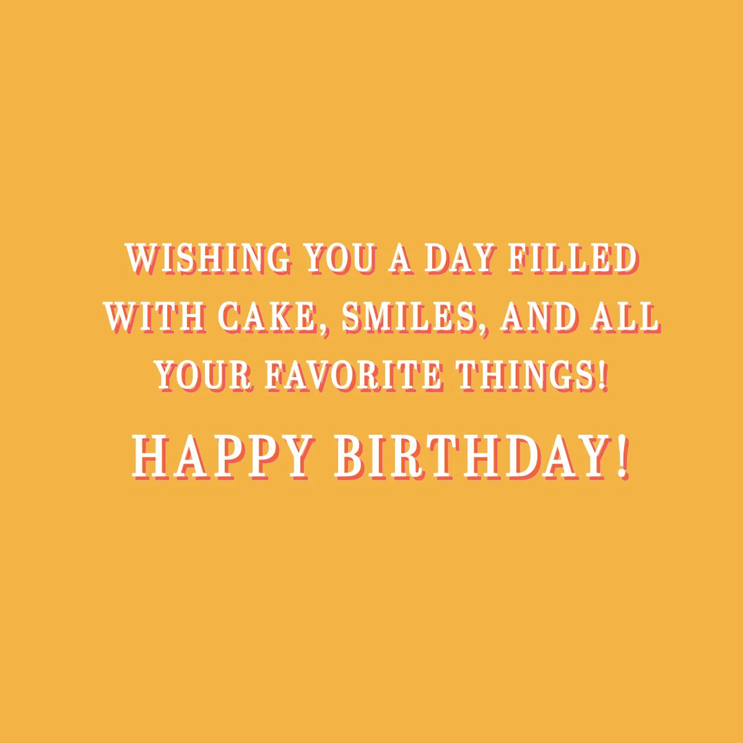MORE CANDLES & WISHES BIRTHDAY GREETING CARD