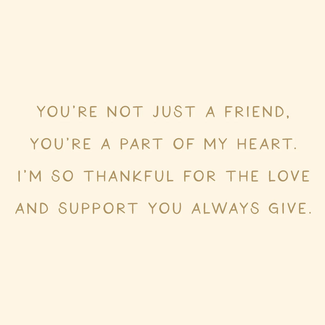 HEARTS ONE OF A KIND FRIENDSHIP CARD
