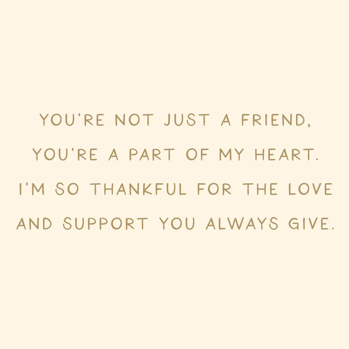 HEARTS ONE OF A KIND FRIENDSHIP CARD
