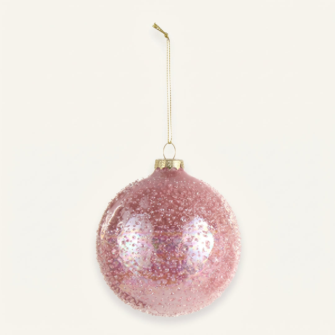 LIGHT PINK BEADED ORNAMENT