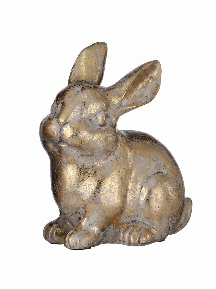 SMALL CHAMPAGNE GOLD BUNNY DECOR