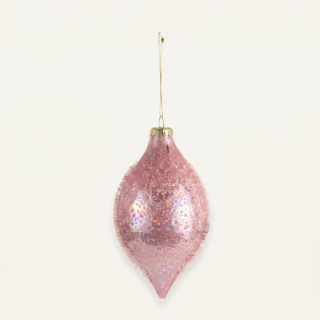 LIGHT PINK BEADED ORNAMENT