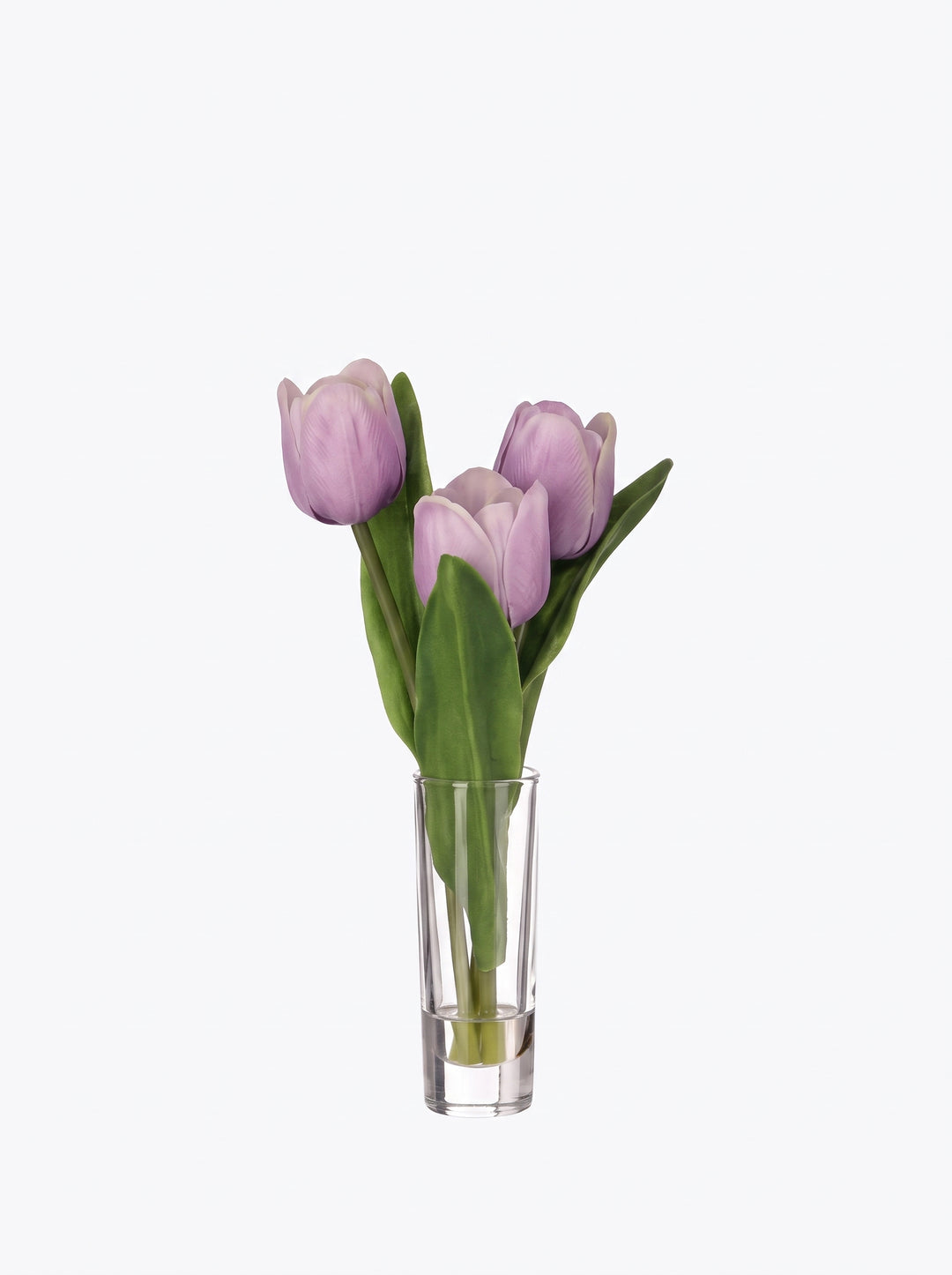 Spring Tulip Illusion Bud Vase Decor