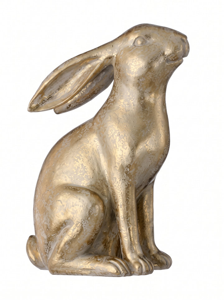 CHAMPAGNE GOLD BUNNY DECOR
