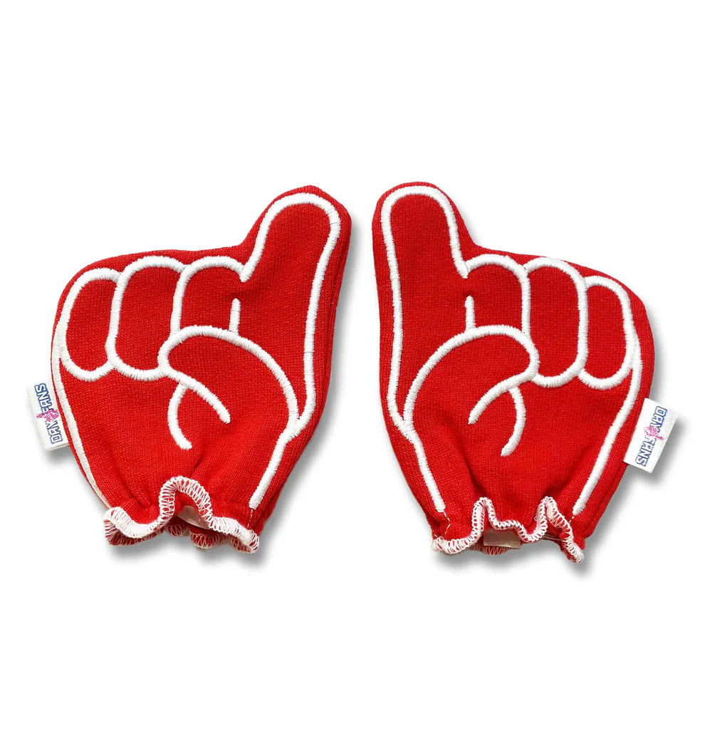 Georgia Fanmitts – UGA Bulldogs Game Day Spirit Wear Baby Mittens | Walker Boutique