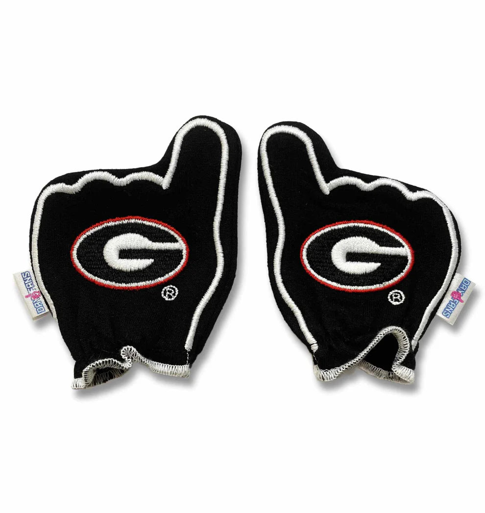 Georgia Fanmitts – UGA Bulldogs Game Day Spirit Wear Baby Mittens | Walker Boutique