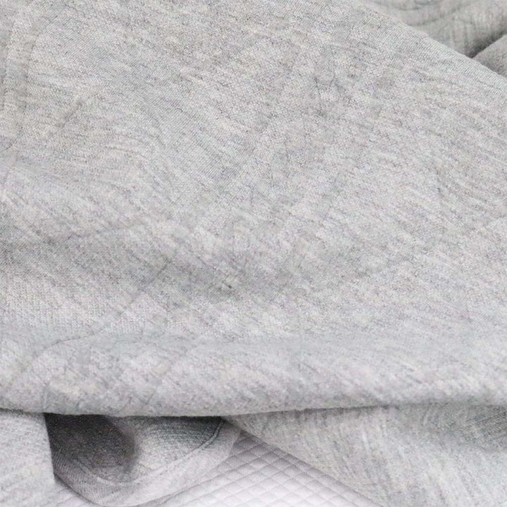 GRAY KNIT BLANKET