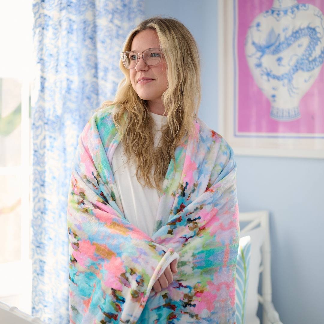 BROOKS AVENUE FLEECE BLANKET