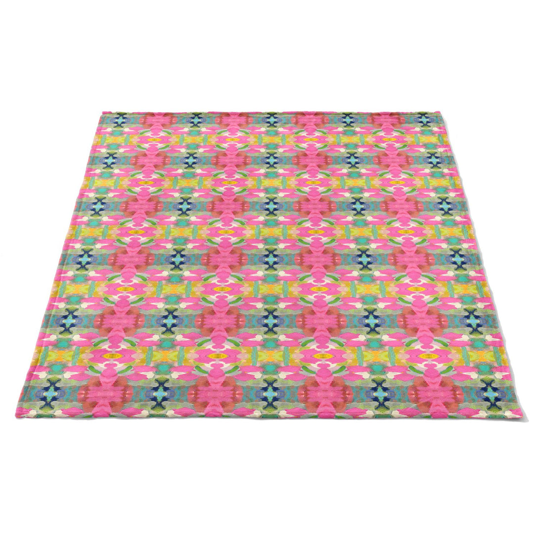 PINK PARADISE FLEECE BLANKET