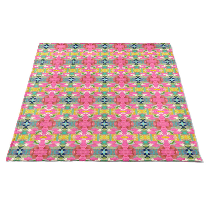 PINK PARADISE FLEECE BLANKET