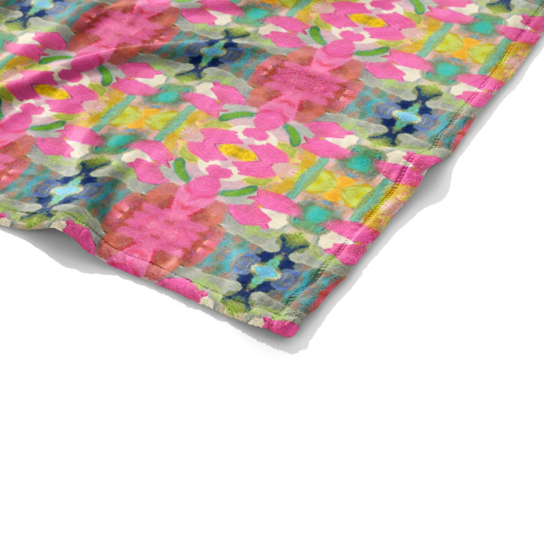 PINK PARADISE FLEECE BLANKET