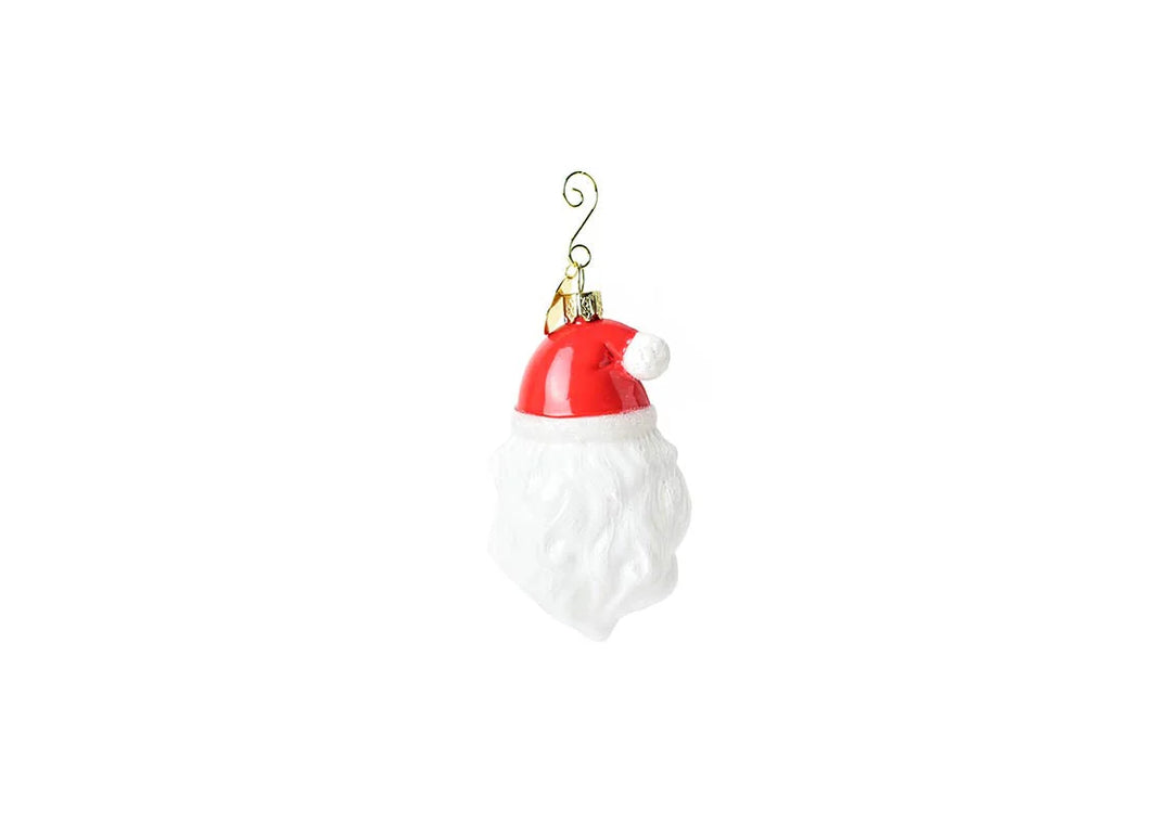 HO HO SANTA SHAPED ORNAMENT