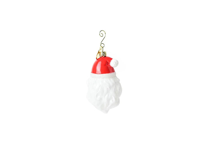 HO HO SANTA SHAPED ORNAMENT