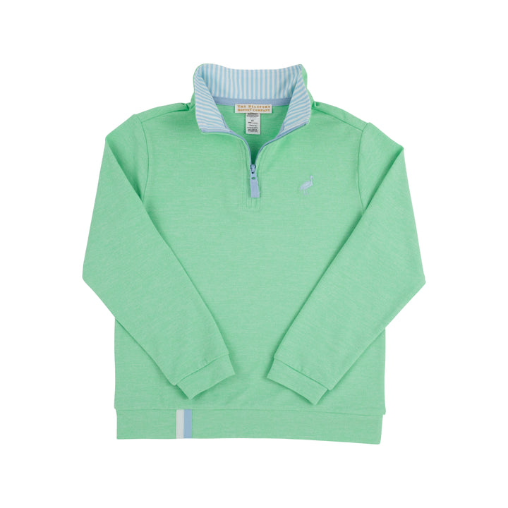 GRACE BAY GREEN PREPLETIC HAYWORD HALF ZIP PULLOVER
