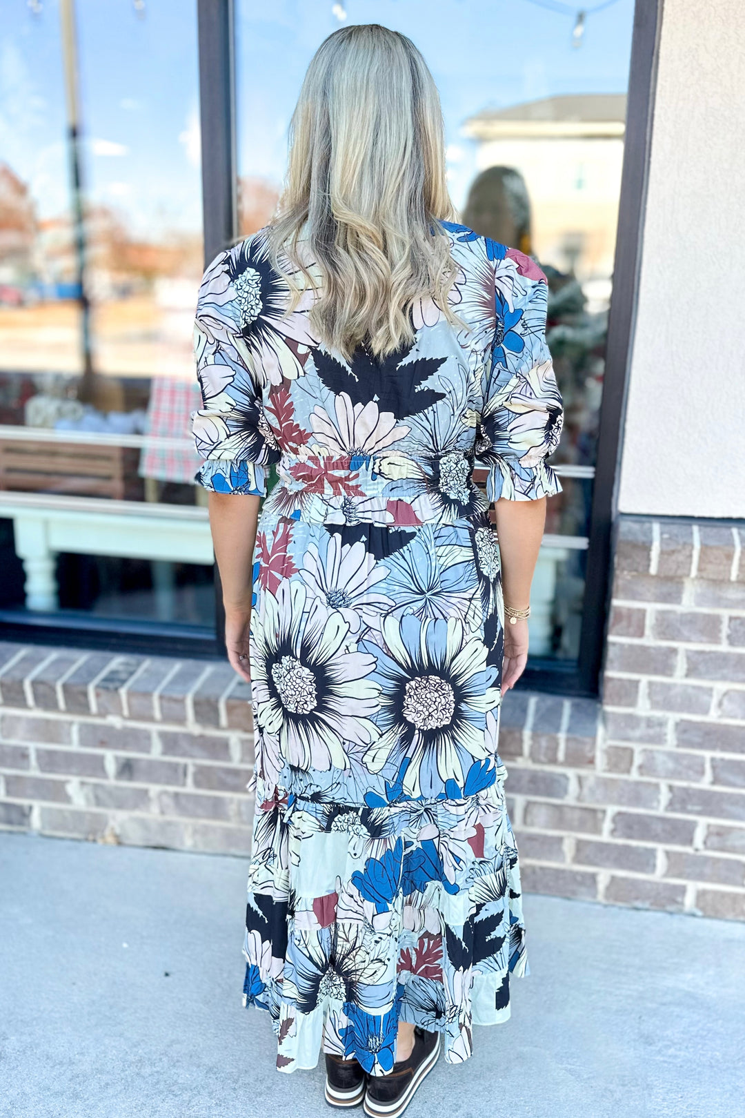 FLORAL EVELYN DRESS