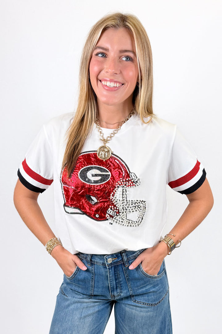 GEORGIA HELMET SPARKLE SHIRT
